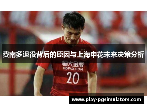费南多退役背后的原因与上海申花未来决策分析 费南多退役背后的原因与上海申花未来决策分析